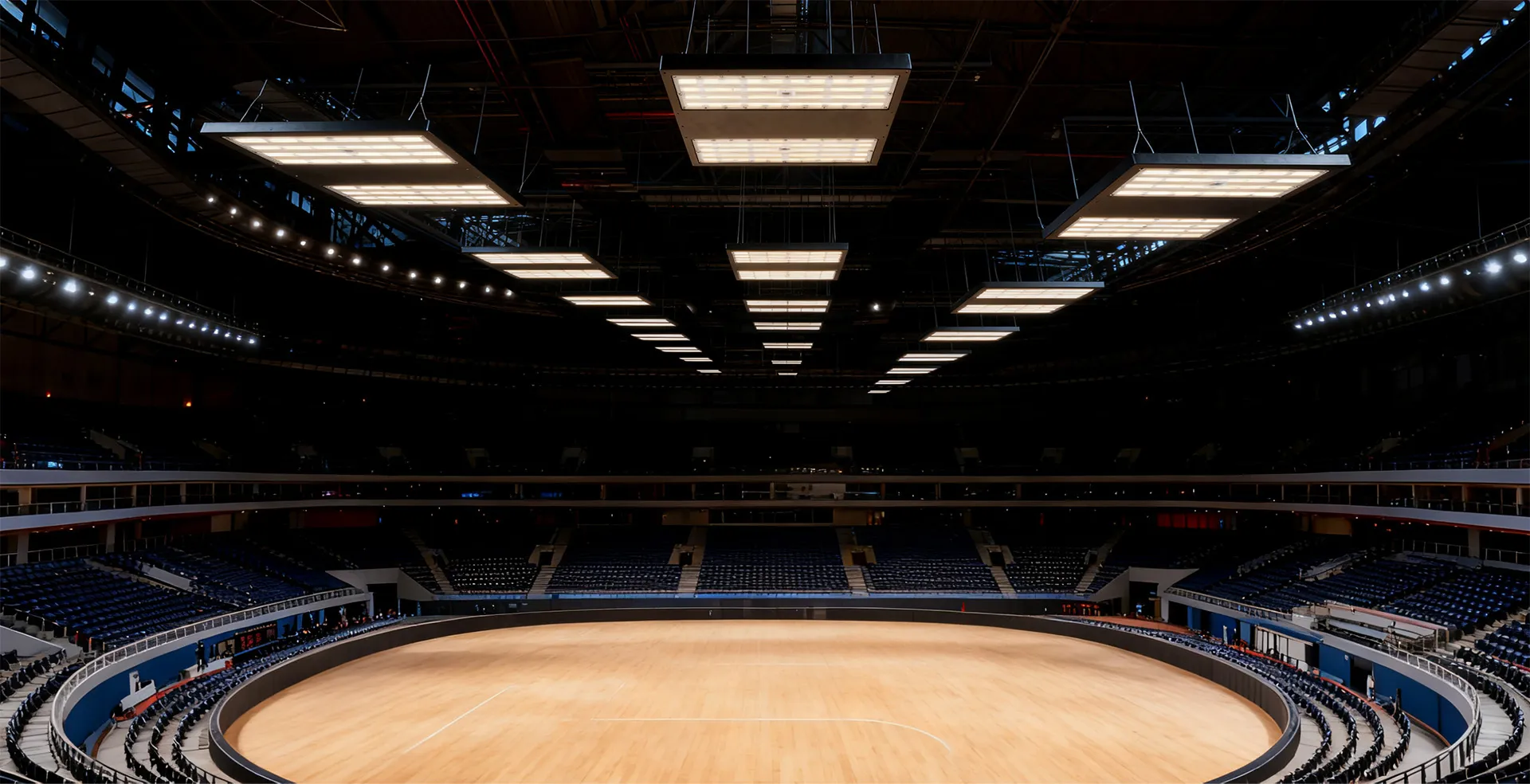 indoor sports facility lighting
